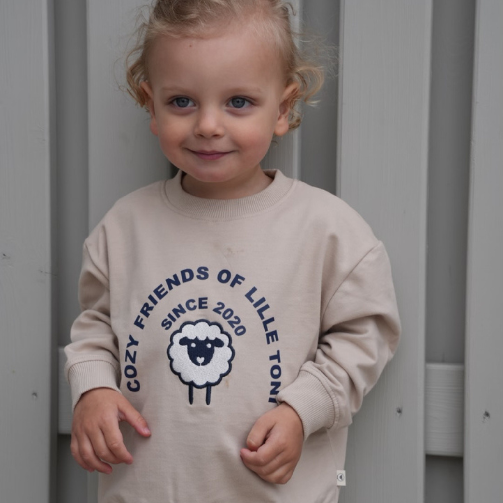 Sweatshirt "Henry" in creme