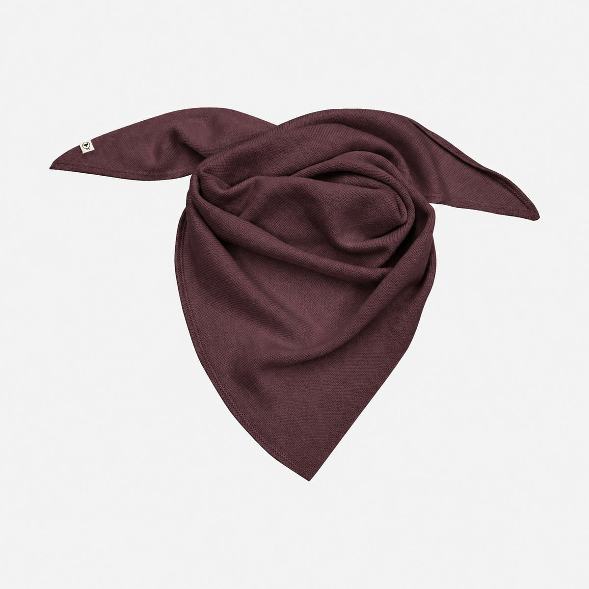 Dreieckstuch Hilda bordeaux