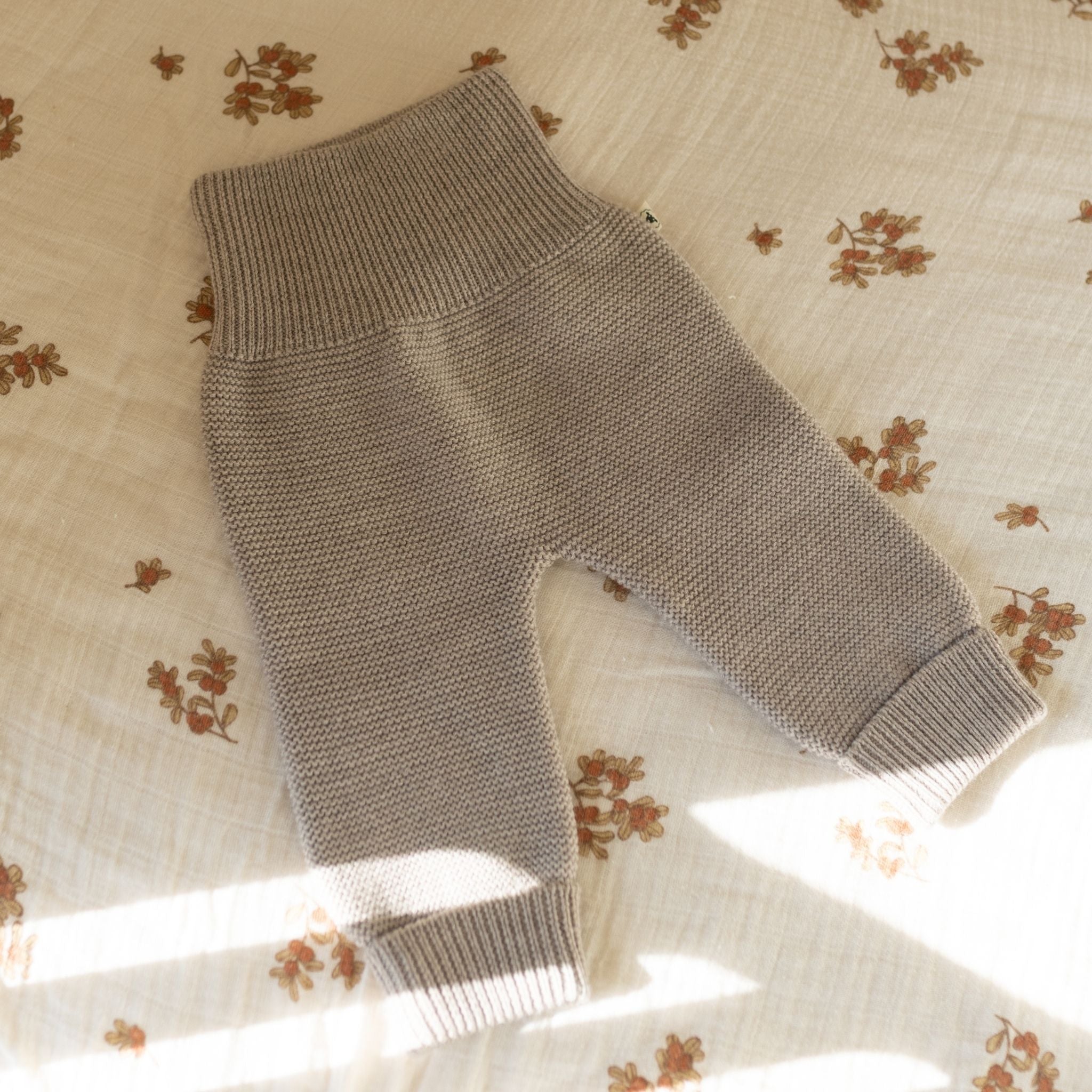 Hose "Frido" in camel melange