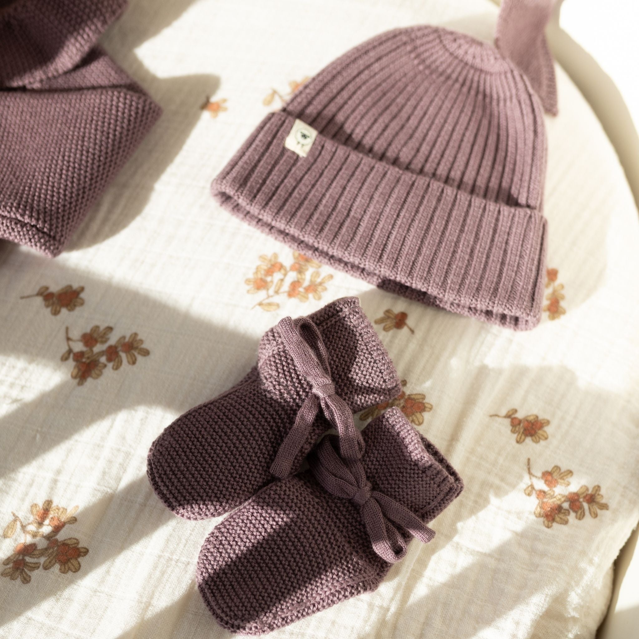 Mütze Emma in mauve