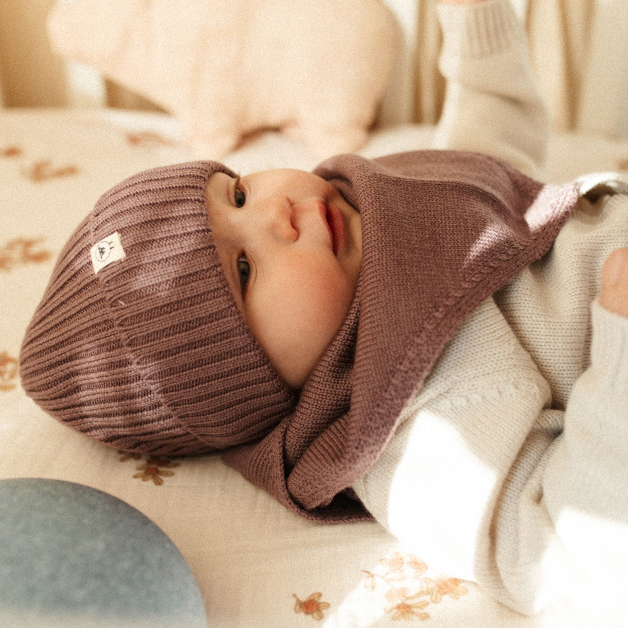 Mütze Emma in mauve