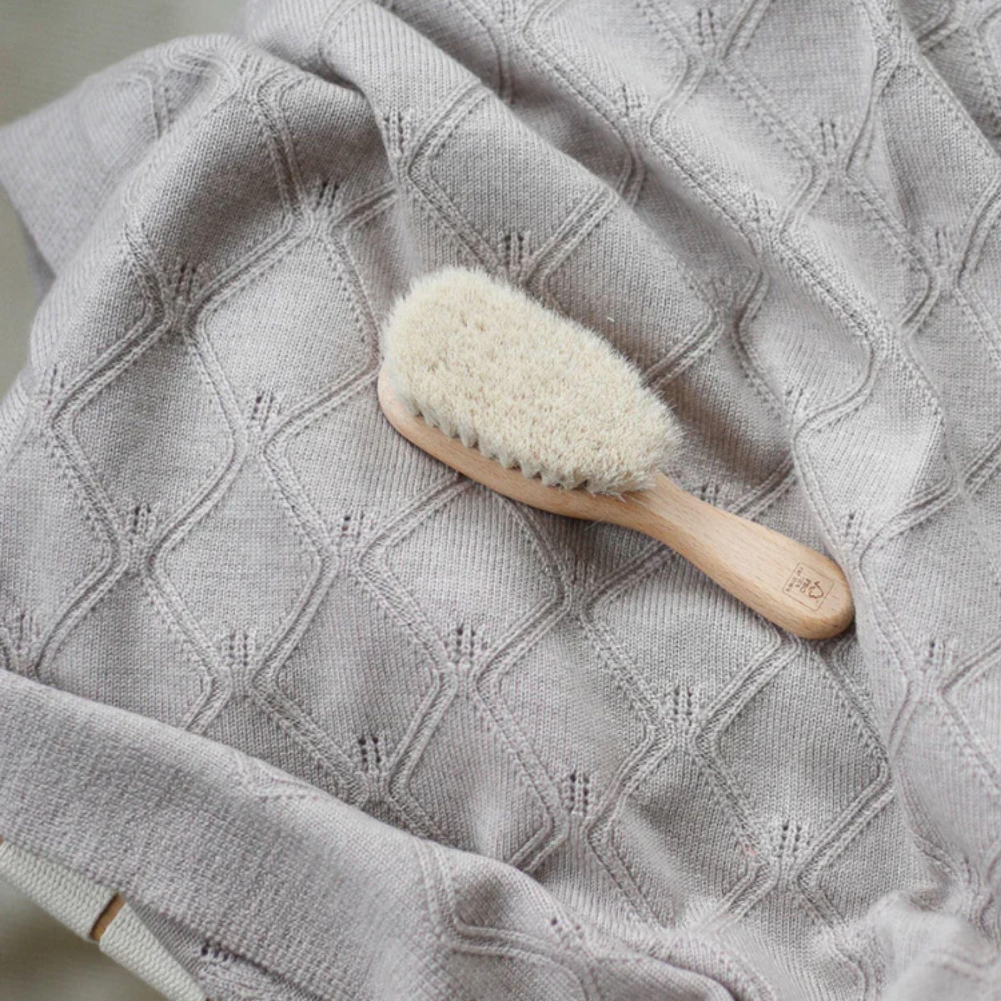 Kuscheldecke Ilsa in camel melange