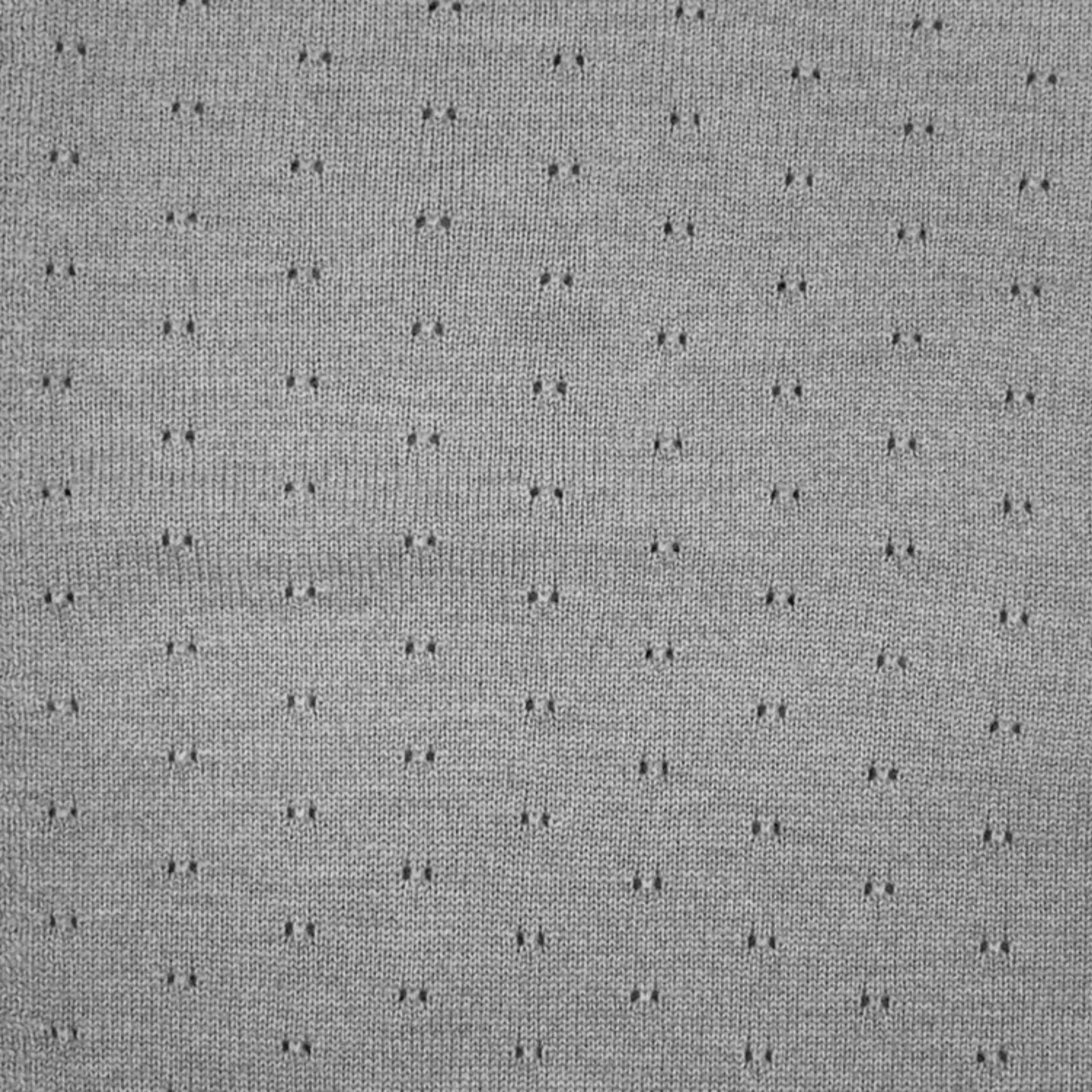 Kuscheldecke Ida in grau melange