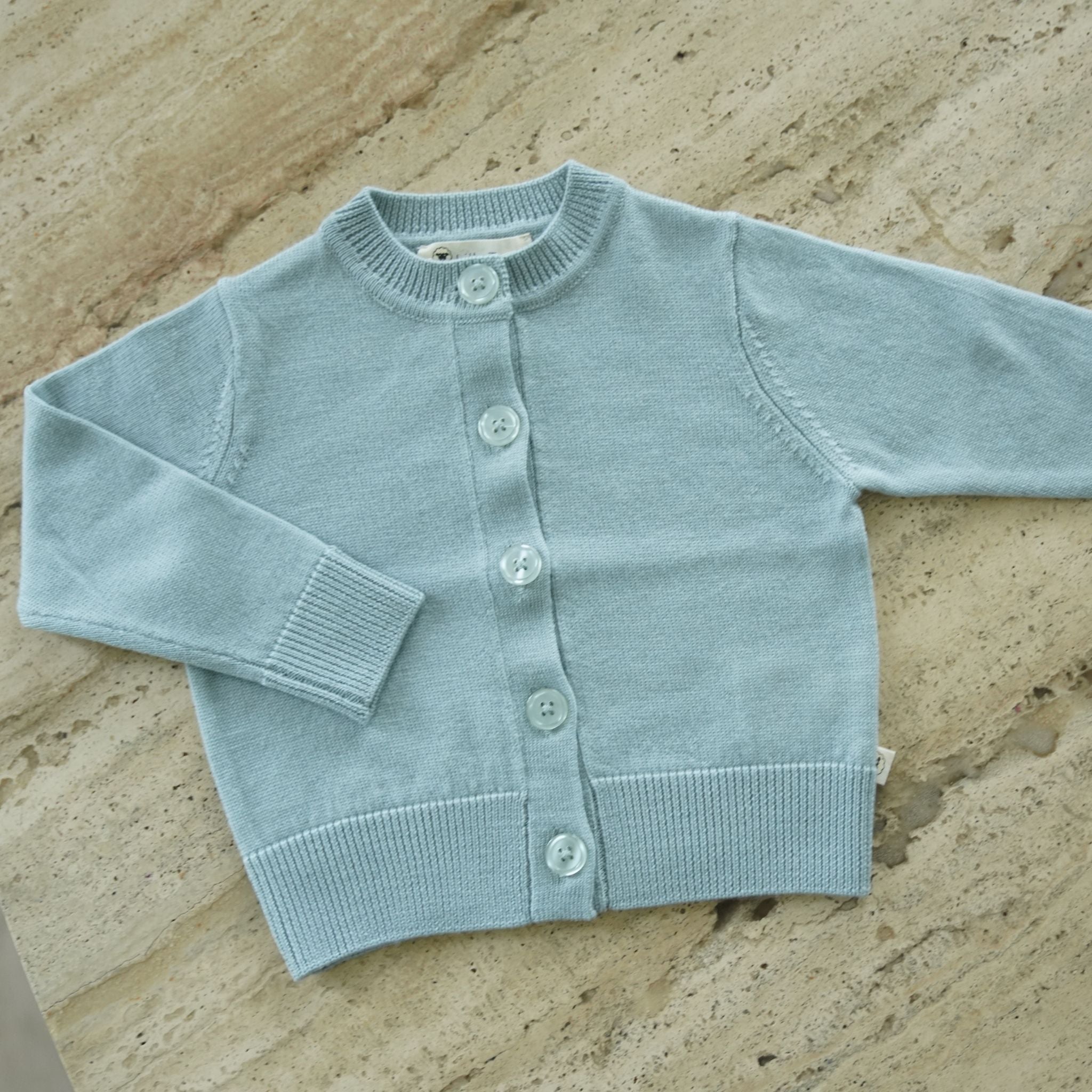Cardigan Sofia in dusty sage