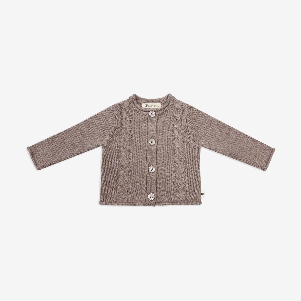 Zopf Cardigan Carlo in toffee