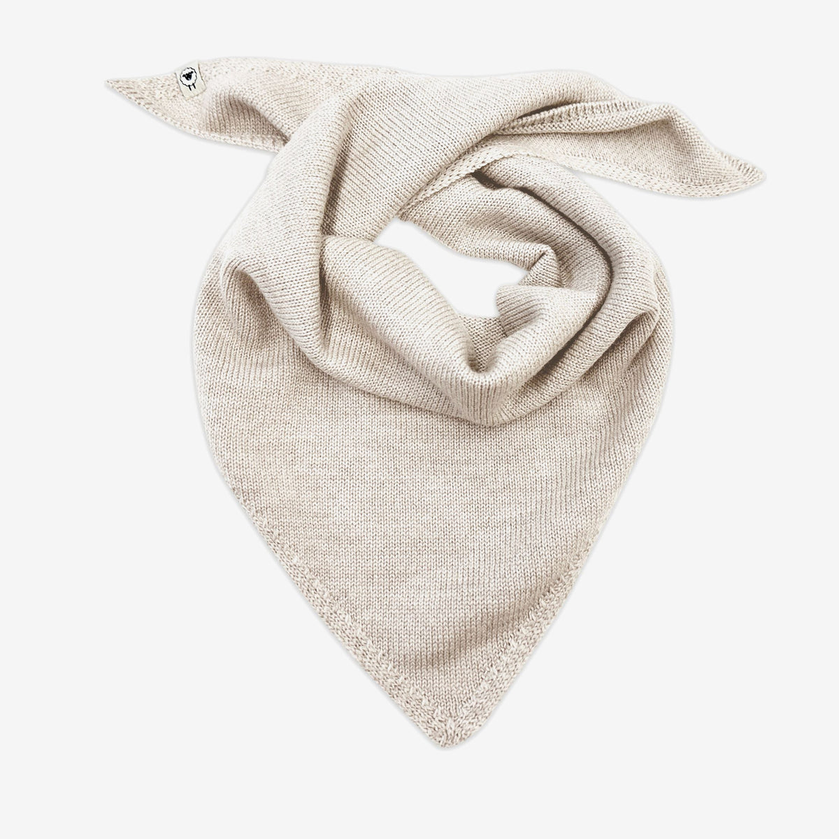 Dreieckstuch Elise in creme